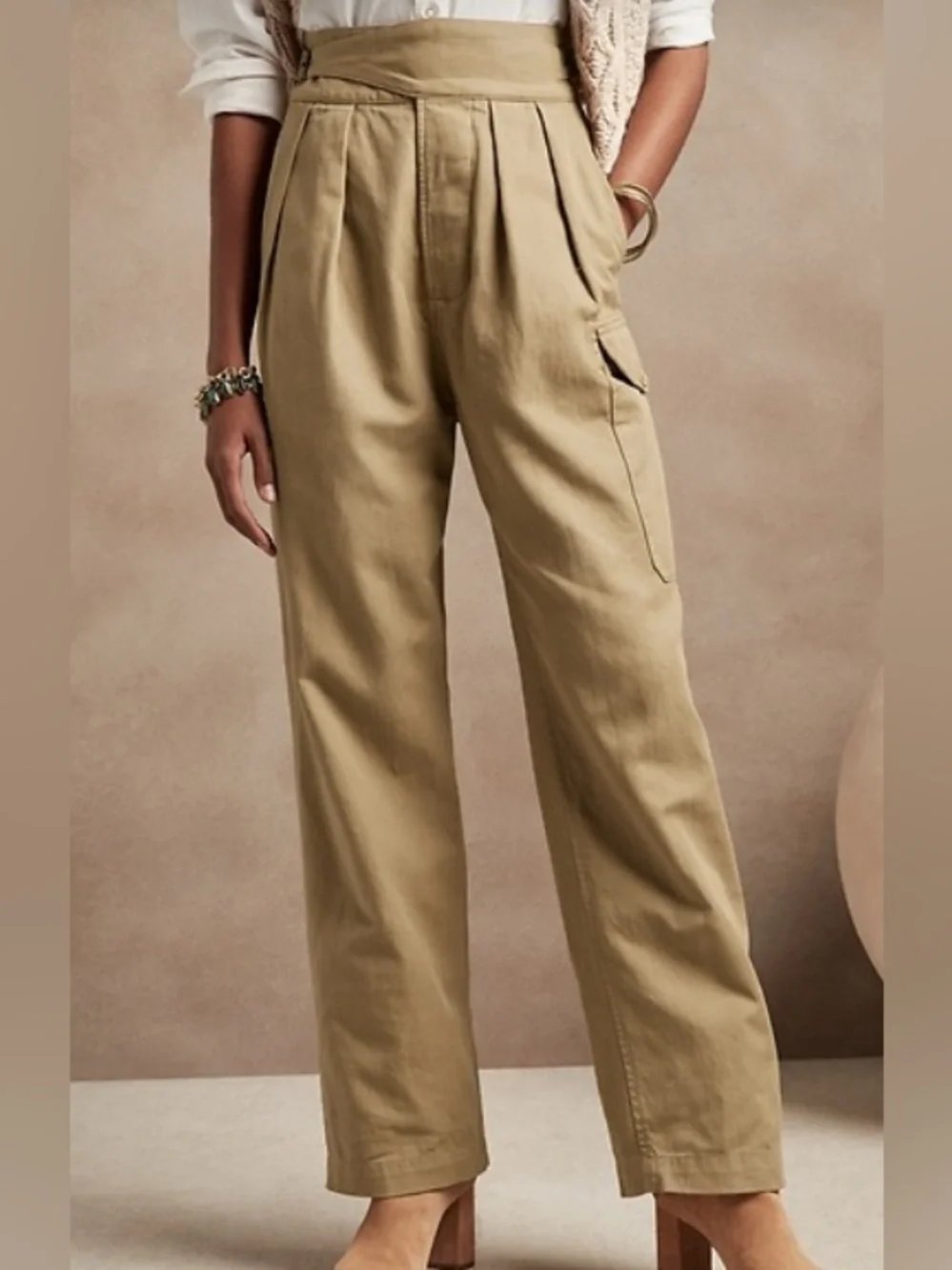 Banana Republic - NEW - Heritage Explorer (Safari) Cargo Pants in Khaki
